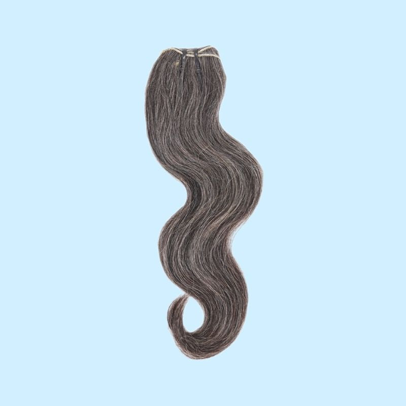 Vietnamese Natural Gray Hair Extensions